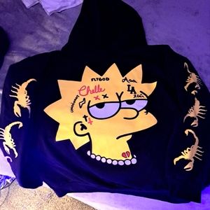 GXFR Super Lisa Black Hoodie XXL